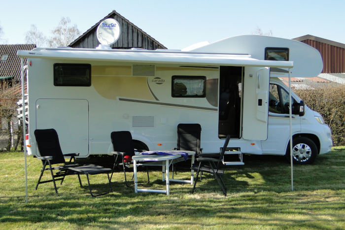 Stellplatz für Wohnmobile